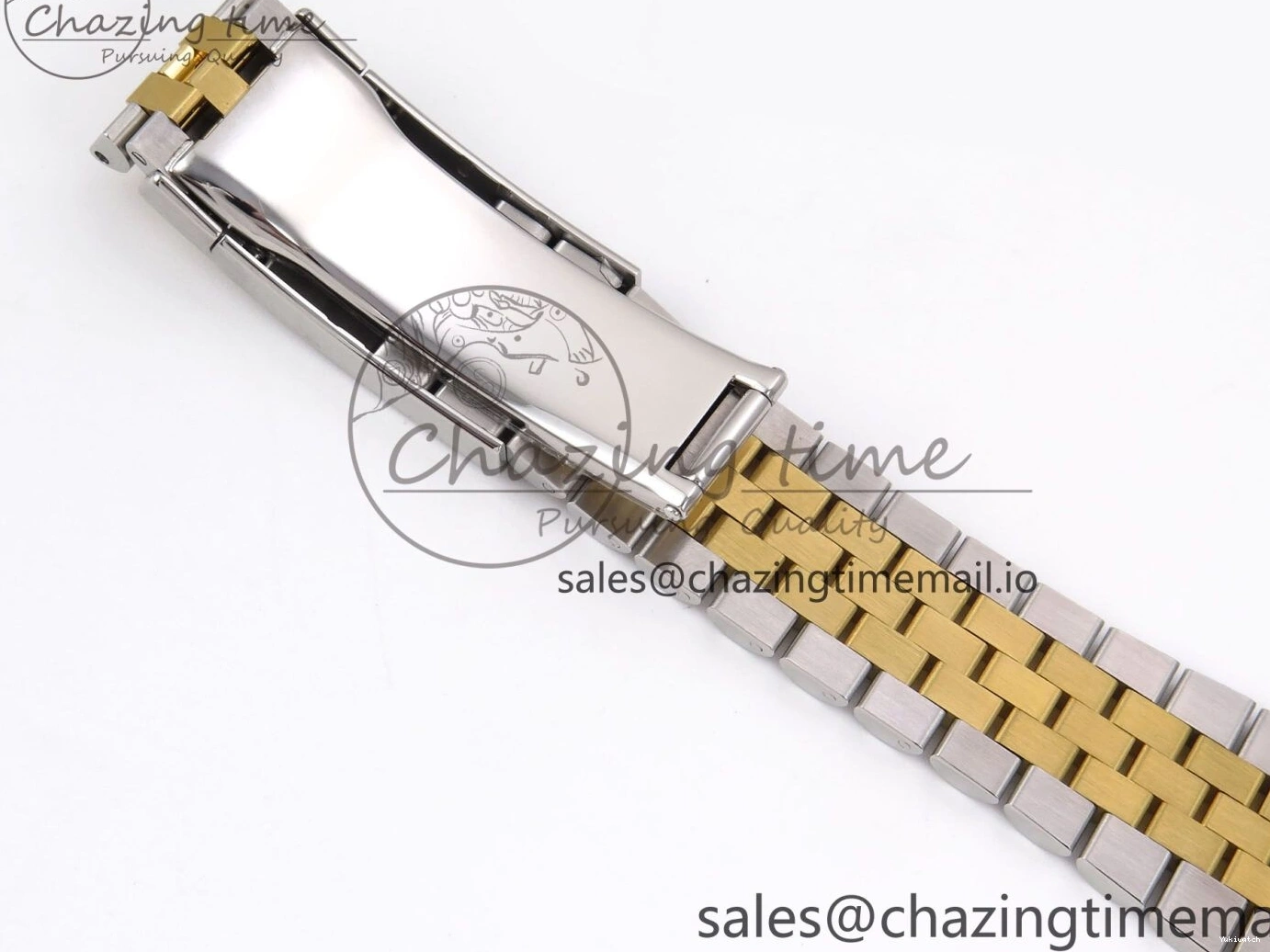 Silver 126333 Best DateJust 41 Edition A3235 SS Stick on YG EWEF Dial Jubilee Bracelet 0118